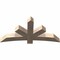 Ekena Millwork Alberta Smooth Timber Gable Bracket, Douglas Fir, 60"W x 30"H x 5 1/2"D x 5 1/2"F, 12/12 Pitch GBW060X30X0606ALB00SDF - alternate 2